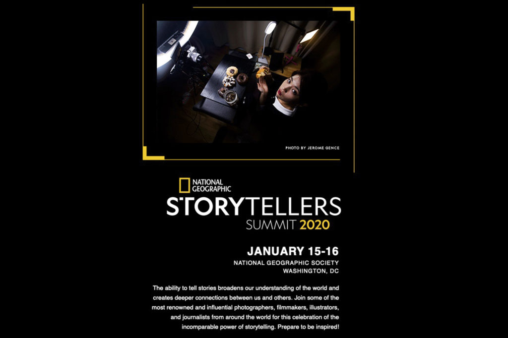 National Geographic Storytellers Summit 2020 Jerome Gence